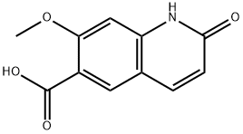 7-Methoxy-2-oxo-1,2-dihydro-quinoline-6-carboxylic acid Structure