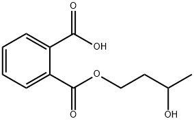 Mono(3-hydroxybutyl)phthalate Structure