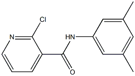 2-chloro-N-(3,5-dimethylphenyl)pyridine-3-carboxamide Structure