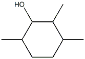 2,3,6-trimethylcyclohexanol 구조식 이미지