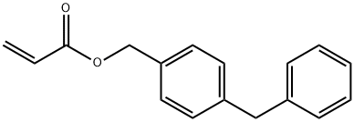 4-acryloxymethyl diphenylmethane 구조식 이미지