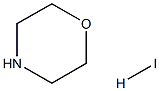 Morpholine,hydriodide 구조식 이미지