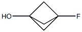 3-fluorobicyclo[1.1.1]pentan-1-ol Structure