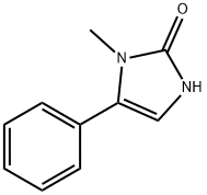 1-methyl-5-phenyl-2,3-dihydro-1H-imidazol-2-one 구조식 이미지
