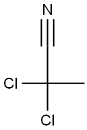 2,2-Dichloropropanenitrile Structure