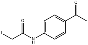 N-(4-acetylphenyl)-2-iodoacetamide Structure