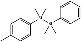 Disilane, 1,1,2,2-tetramethyl-2-(4-methylphenyl)-1-phenyl- Structure