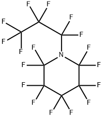 Piperidine, 2,2,3,3,4,4,5,5,6,6-decafluoro-1-(1,1,2,2,3,3,3-heptafluoropropyl)- 구조식 이미지