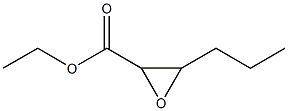 2-Oxiranecarboxylic acid, 3-propyl-, ethyl ester Structure