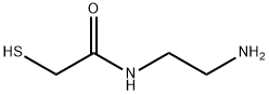 Acetamide, N-(2-aminoethyl)-2-mercapto- Structure