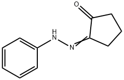2-(phenylhydrazono)cyclopentanone Structure
