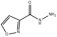 3-Isoxazolecarboxylic acid hydrazide 구조식 이미지
