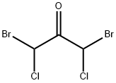 1,3-Dibromo-1,3-dichloroacetone Structure