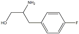 2-amino-3-(4-fluorophenyl)propan-1-ol Structure