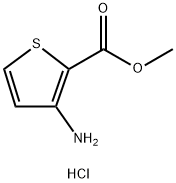 methyl 3-aminothiophene-2-carboxylate 구조식 이미지