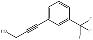 3-(3-(trifluoroMethyl)phenyl)prop-2-yn-1-ol 구조식 이미지