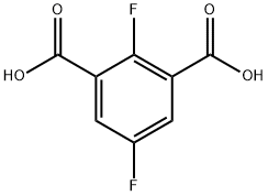 1,3-Benzenedicarboxylic acid, 2,5-difluoro- Structure