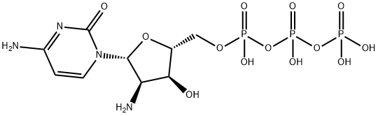 2'-Amino-2'-deoxycytidine-5'-triphosphate 구조식 이미지