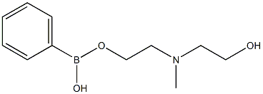 N-methyldiethanolamine phenylboronic ester Structure