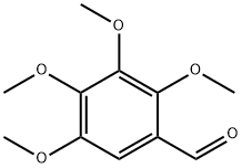 Benzaldehyde, 2,3,4,5-tetramethoxy- Structure