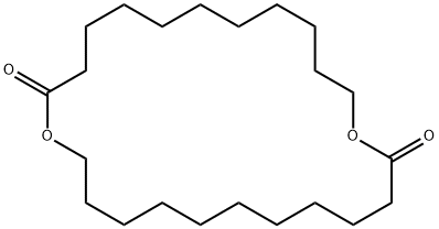 1,13-Dioxacyclotetracosane-12,24-dione Structure