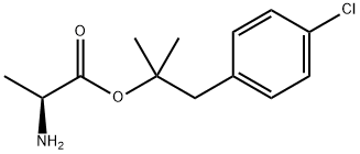 L-Alanine, 2-(4-chlorophenyl)-1,1-dimethylethyl ester Structure