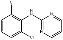 2-Pyrimidinamine, N-(2,6-dichlorophenyl)- Structure