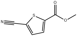 methyl 5-cyanothiophene-2-carboxylate 구조식 이미지