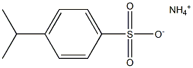 Ammonium 4-isopropylbenzenesulfonate Structure