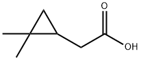 2-(2,2-dimethylcyclopropyl)acetic acid Structure