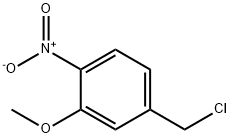 4-(chloromethyl)-2-methoxy-1-nitrobenzene Structure