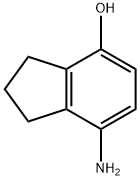 7-Amino-2,3-dihydro-1H-inden-4-ol 구조식 이미지
