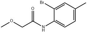 N-(2-bromo-4-methylphenyl)-2-methoxyacetamide Structure