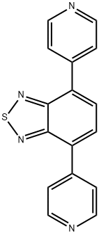 4,7-di(pyridin-4-yl)benzothiadiazole Structure