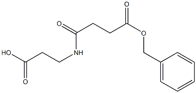 3-(3-(benzyloxycarbonyl)propanaMido)propanoic acid Structure