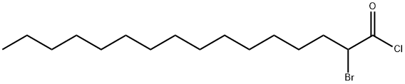 2-Bromohexadecanoyl chloride Structure