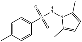 N-(2,5-dimethyl-1H-pyrrol-1-yl)-4-methylbenzenesulfonamide Structure