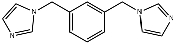 1,3-bis((1H-imidazol-1-yl)methyl)benzene 구조식 이미지