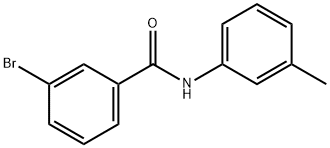 3-bromo-N-(3-methylphenyl)benzamide Structure