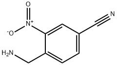 4-(aminomethyl)-3-nitrobenzonitrile Structure