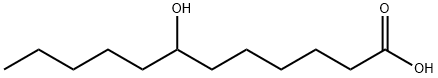7-Hydroxylauric acid Structure