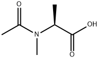 Alanine, N-acetyl-N-methyl- 구조식 이미지