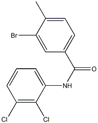 3-bromo-N-(2,3-dichlorophenyl)-4-methylbenzamide 구조식 이미지