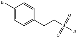 4-Bromobenzeneethanesulfonyl chloride Structure