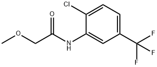 N-[2-chloro-5-(trifluoromethyl)phenyl]-2-methoxyacetamide 구조식 이미지