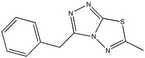 3-benzyl-6-methyl[1,2,4]triazolo[3,4-b][1,3,4]thiadiazole Structure