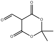 2,2-dimethyl-4,6-dioxo-1,3-dioxane-5-carbaldehyde Structure