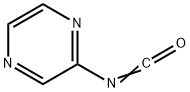 Pyrazine, 2-isocyanato- Structure