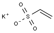 Ethenesulfonic acid potassium salt 구조식 이미지