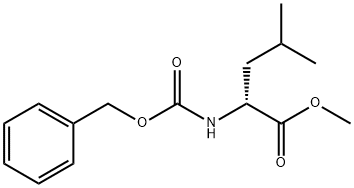 METHYL (2R)-2-{[(BENZYLOXY)CARBONYL]AMINO}-4-METHYLPENTANOATE Structure